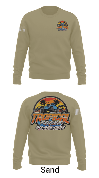 Tropical Rentalz 23868718 Crew Neck Sweatshirt - 6