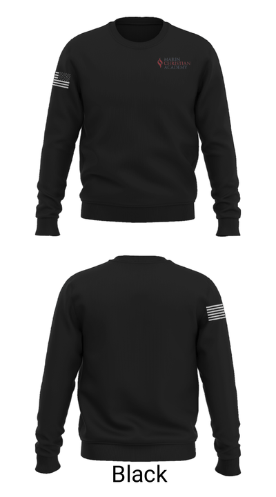 Marin Christian Academy 38900437 Crew Neck Sweatshirt - 9