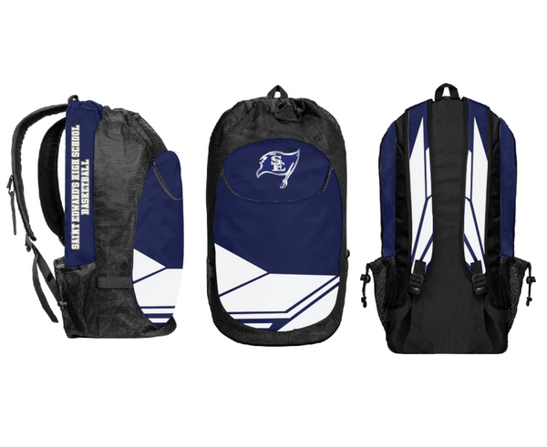 Gear Bag, Saint Edward's High School Basketball, Men's Basketball, Teamtime, Team time, sublimation, custom sports apparel, team uniforms, spirit wear, spiritwear, sports uniforms, custom shirts, team store, custom team store, fundraiser sports, apparel fundraiser