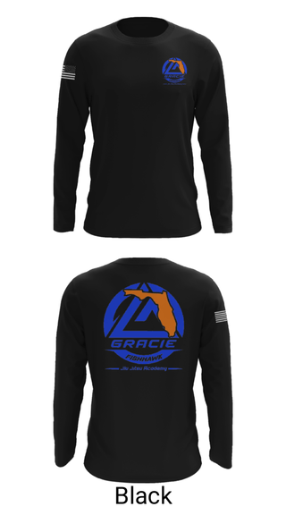 Long Sleeve Performance Shirt, Gracie Fishhawk, Wrestling, Teamtime, Team time, sublimation, custom sports apparel, team uniforms, spirit wear, spiritwear, sports uniforms, custom shirts, team store, custom team store, fundraiser sports, apparel fundraiser