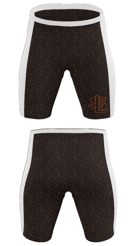 Men's Compression Shorts, SLP High School Gymnastics, Spirit Store, Teamtime, Team time, sublimation, custom sports apparel, team uniforms, spirit wear, spiritwear, sports uniforms, custom shirts, team store, custom team store, fundraiser sports, apparel fundraiser