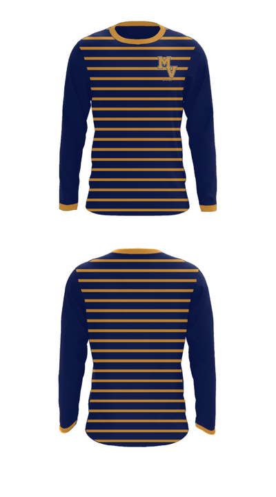 Medomak Valley Panthers 33560962 Long Sleeve Performance Shirt - 25