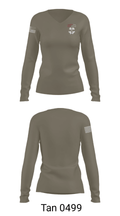 Assassin Troop 68151214 Women's Long Sleeve V-neck Shirt - 39