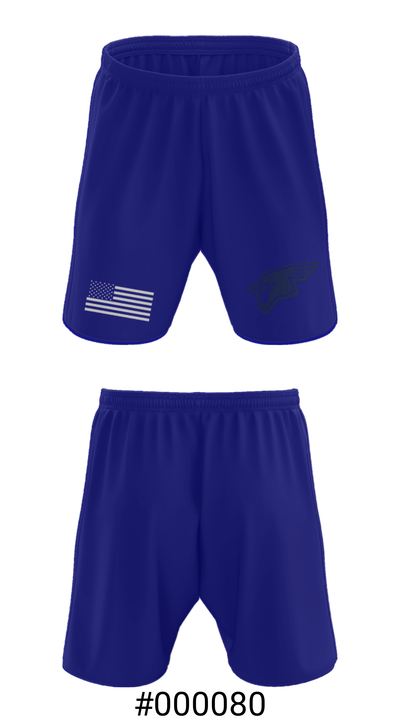Cimarron High School Wrestling 73208191 Athletic Shorts With Pockets - 15