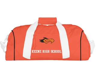 Duffle Bag, Keene High School, Spirit Store, Teamtime, Team time, sublimation, custom sports apparel, team uniforms, spirit wear, spiritwear, sports uniforms, custom shirts, team store, custom team store, fundraiser sports, apparel fundraiser