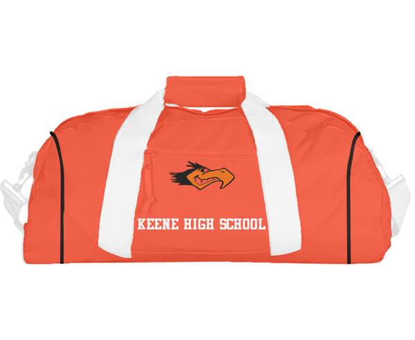Duffle Bag, Keene High School, Spirit Store, Teamtime, Team time, sublimation, custom sports apparel, team uniforms, spirit wear, spiritwear, sports uniforms, custom shirts, team store, custom team store, fundraiser sports, apparel fundraiser