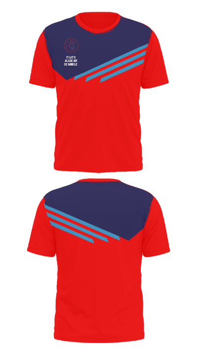 Plato Academy Seminole 22326145 Short Sleeve Performance Shirt - 25