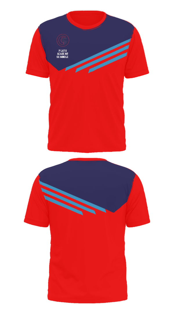 Short Sleeve Performance Shirt, Plato Academy Seminole, Spirit Store, Teamtime, Team time, sublimation, custom sports apparel, team uniforms, spirit wear, spiritwear, sports uniforms, custom shirts, team store, custom team store, fundraiser sports, apparel fundraiser