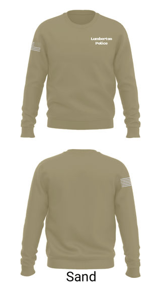 Crew Neck Sweatshirt, Lumberton Police, Police, Teamtime, Team time, sublimation, custom sports apparel, team uniforms, spirit wear, spiritwear, sports uniforms, custom shirts, team store, custom team store, fundraiser sports, apparel fundraiser