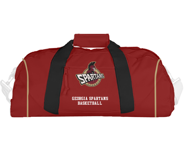 Duffle Bag, Georgia Spartans Basketball, Men's Basketball, Teamtime, Team time, sublimation, custom sports apparel, team uniforms, spirit wear, spiritwear, sports uniforms, custom shirts, team store, custom team store, fundraiser sports, apparel fundraiser
