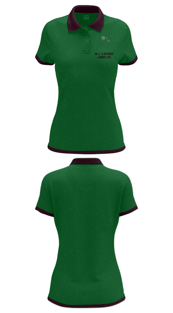 Women's Short Sleeve Performance Polo, M&J GREENERY LANDSCAPE, , Teamtime, Team time, sublimation, custom sports apparel, team uniforms, spirit wear, spiritwear, sports uniforms, custom shirts, team store, custom team store, fundraiser sports, apparel fundraiser