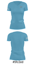 Kealakehe High School Wrestling 5236059 Women's Short Sleeve V-neck Shirt - 21