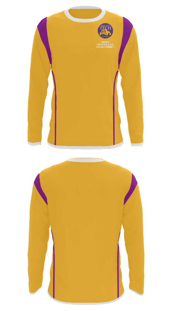Long Sleeve Performance Shirt, Oakland Technical High School Swimming, Swimming, Teamtime, Team time, sublimation, custom sports apparel, team uniforms, spirit wear, spiritwear, sports uniforms, custom shirts, team store, custom team store, fundraiser sports, apparel fundraiser