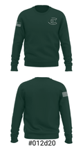 Evergreen High School Wrestling 14031205 Crew Neck Sweatshirt - 16