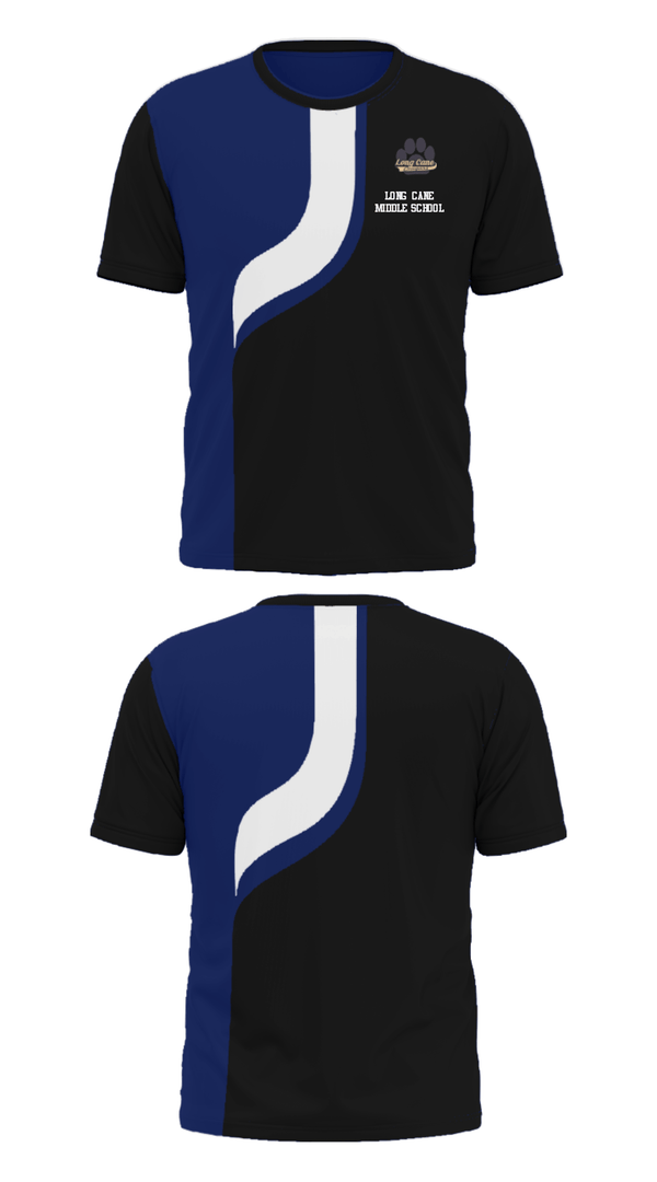 Short Sleeve Performance Shirt, Long Cane Middle School, Spirit Store, Teamtime, Team time, sublimation, custom sports apparel, team uniforms, spirit wear, spiritwear, sports uniforms, custom shirts, team store, custom team store, fundraiser sports, apparel fundraiser