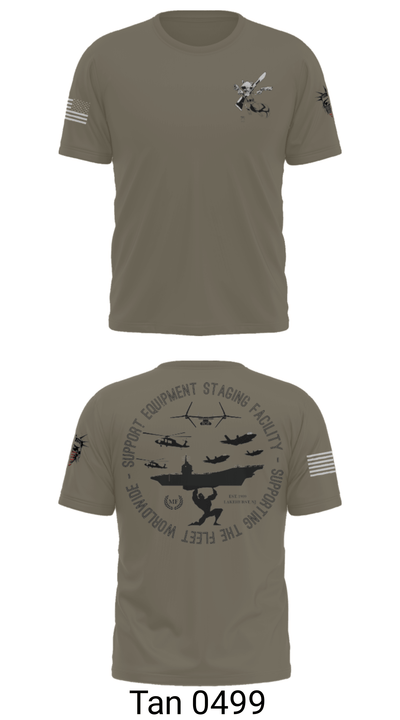 STAGING FACILITY 22010365 Short Sleeve Performance Shirt - 38
