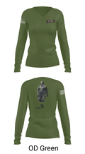 3rd SF Group 78049709 Women's Long Sleeve V-neck Shirt - 31