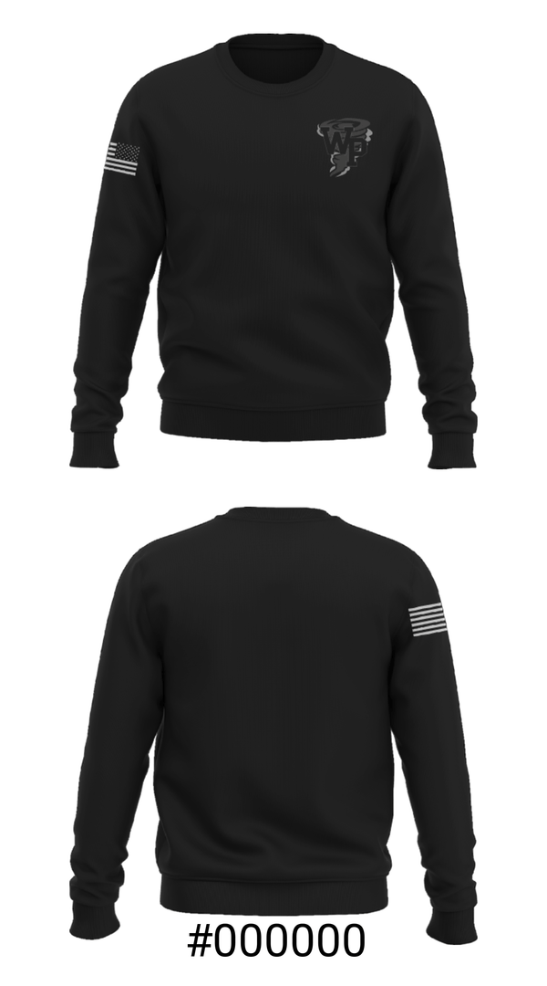 Crew Neck Sweatshirt, West Prairie Senior High School Basketball, Women's Basketball, Teamtime, Team time, sublimation, custom sports apparel, team uniforms, spirit wear, spiritwear, sports uniforms, custom shirts, team store, custom team store, fundraiser sports, apparel fundraiser