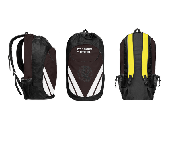 Gear Bag, South Barber 7-12 School, Spirit Store, Teamtime, Team time, sublimation, custom sports apparel, team uniforms, spirit wear, spiritwear, sports uniforms, custom shirts, team store, custom team store, fundraiser sports, apparel fundraiser