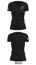 Jenison Junior High School Swimming 79083894 Women's Short Sleeve V-neck Shirt - 14