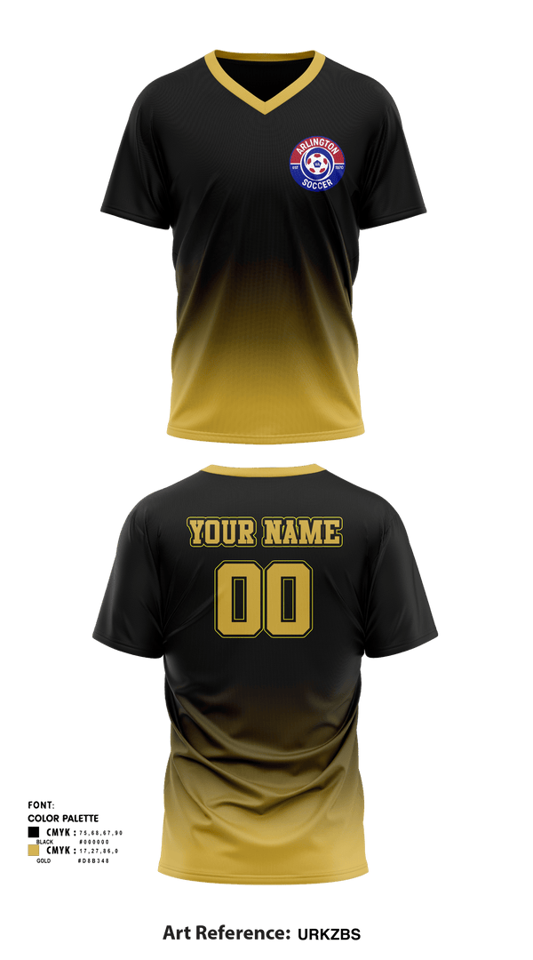 Mens Soccer Jersey, Arlington, Men's Soccer, Teamtime, Team time, sublimation, custom sports apparel, team uniforms, spirit wear, spiritwear, sports uniforms, custom shirts, team store, custom team store, fundraiser sports, apparel fundraiser
