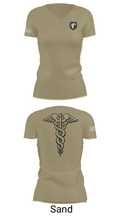 8 Psychological Operations Group (Airborne) 92417947 Women's Short Sleeve V-neck Shirt - 44