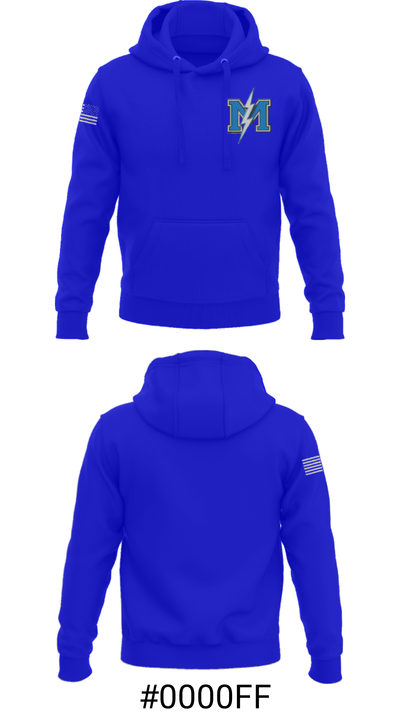 Martinsville Senior High School Basketball 54167005 Hoodie - 17