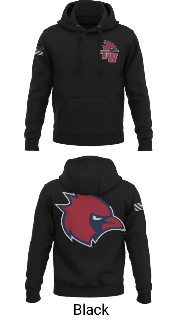 Hoodie, Thomas Worthington High School Basketball, Women's Basketball, Teamtime, Team time, sublimation, custom sports apparel, team uniforms, spirit wear, spiritwear, sports uniforms, custom shirts, team store, custom team store, fundraiser sports, apparel fundraiser