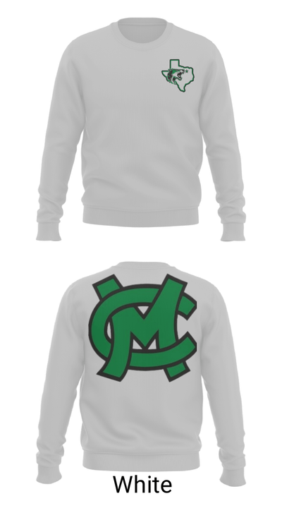 Caddo Mills Middle School Basketball 89707259 Crew Neck Sweatshirt - 2