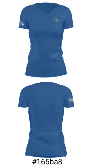 Women's Short Sleeve Vneck Shirt, Andrada Polytechnic High School, Spirit Store, Teamtime, Team time, sublimation, custom sports apparel, team uniforms, spirit wear, spiritwear, sports uniforms, custom shirts, team store, custom team store, fundraiser sports, apparel fundraiser