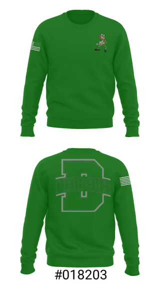 Crew Neck Sweatshirt, Davis Middle School Basketball, Men's Basketball, Teamtime, Team time, sublimation, custom sports apparel, team uniforms, spirit wear, spiritwear, sports uniforms, custom shirts, team store, custom team store, fundraiser sports, apparel fundraiser