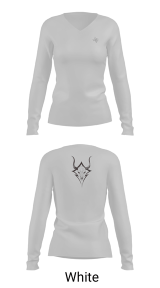 Women's Long Sleeve Vneck Shirt, Border hoppers, Spirit Store, Teamtime, Team time, sublimation, custom sports apparel, team uniforms, spirit wear, spiritwear, sports uniforms, custom shirts, team store, custom team store, fundraiser sports, apparel fundraiser