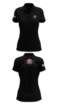 806 Marines 13874790 Women's Short Sleeve Performance Polo  - 35
