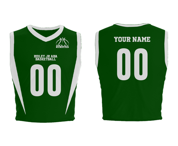 Mens Basketball Jersey, Ridley Jr Aba Basketball, Men's Basketball, Teamtime, Team time, sublimation, custom sports apparel, team uniforms, spirit wear, spiritwear, sports uniforms, custom shirts, team store, custom team store, fundraiser sports, apparel fundraiser