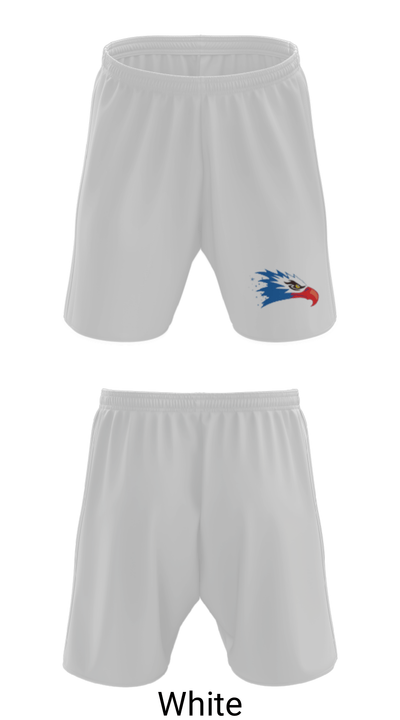 Flat Rock Middle School 74321004 Athletic Shorts With Pockets - 1