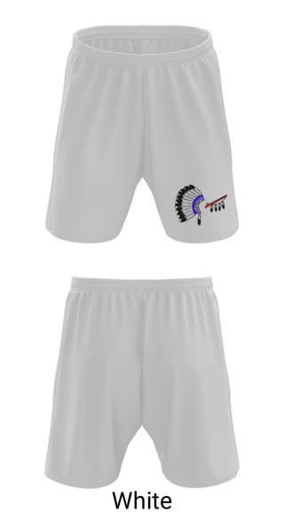 Athletic Shorts With Pockets, Isna Wica Owayawa (Loneman School), Spirit Store, Teamtime, Team time, sublimation, custom sports apparel, team uniforms, spirit wear, spiritwear, sports uniforms, custom shirts, team store, custom team store, fundraiser sports, apparel fundraiser