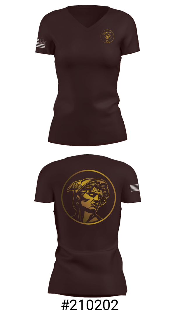 Women's Short Sleeve Vneck Shirt, Hermes Endurance, Cross Country, Teamtime, Team time, sublimation, custom sports apparel, team uniforms, spirit wear, spiritwear, sports uniforms, custom shirts, team store, custom team store, fundraiser sports, apparel fundraiser