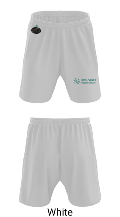 NEMOURS CHILDRENS HOSPITAL 4343259 Athletic Shorts With Pockets - 1