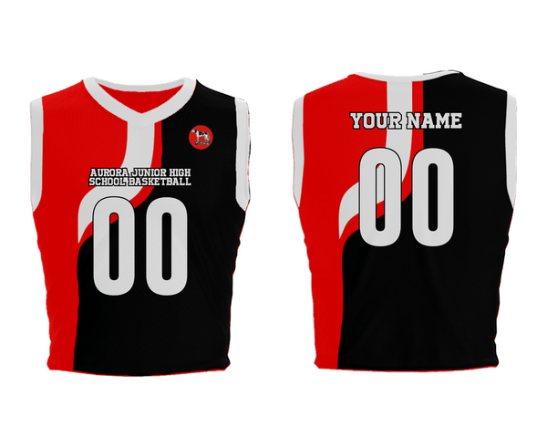 Mens Basketball Jersey, Aurora Junior High School Basketball, Men's Basketball, Teamtime, Team time, sublimation, custom sports apparel, team uniforms, spirit wear, spiritwear, sports uniforms, custom shirts, team store, custom team store, fundraiser sports, apparel fundraiser