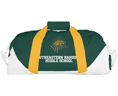 Duffle Bag, Southeastern Randolph Middle School, Spirit Store, Teamtime, Team time, sublimation, custom sports apparel, team uniforms, spirit wear, spiritwear, sports uniforms, custom shirts, team store, custom team store, fundraiser sports, apparel fundraiser