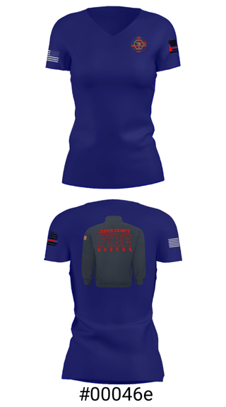 Women's Short Sleeve Vneck Shirt, , Fire Department, Teamtime, Team time, sublimation, custom sports apparel, team uniforms, spirit wear, spiritwear, sports uniforms, custom shirts, team store, custom team store, fundraiser sports, apparel fundraiser