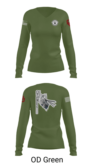 Women's Long Sleeve Vneck Shirt, , Marines, Teamtime, Team time, sublimation, custom sports apparel, team uniforms, spirit wear, spiritwear, sports uniforms, custom shirts, team store, custom team store, fundraiser sports, apparel fundraiser