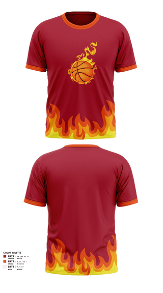 Short Sleeve Performance Shirt, Houston hot shots, Men's Basketball, Teamtime, Team time, sublimation, custom sports apparel, team uniforms, spirit wear, spiritwear, sports uniforms, custom shirts, team store, custom team store, fundraiser sports, apparel fundraiser