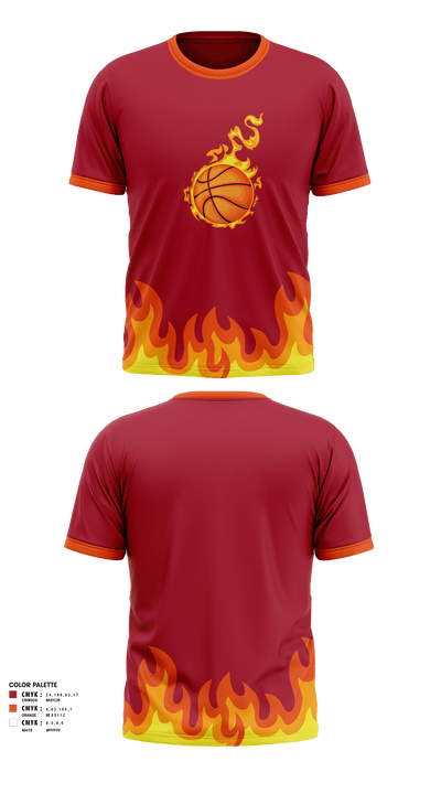 Houston hot shots 40745604 Short Sleeve Performance Shirt - 1