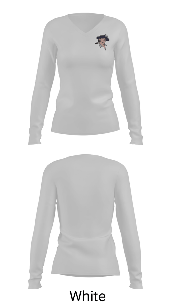 Women's Long Sleeve Vneck Shirt, New Oxford High School Basketball, Men's Basketball, Teamtime, Team time, sublimation, custom sports apparel, team uniforms, spirit wear, spiritwear, sports uniforms, custom shirts, team store, custom team store, fundraiser sports, apparel fundraiser