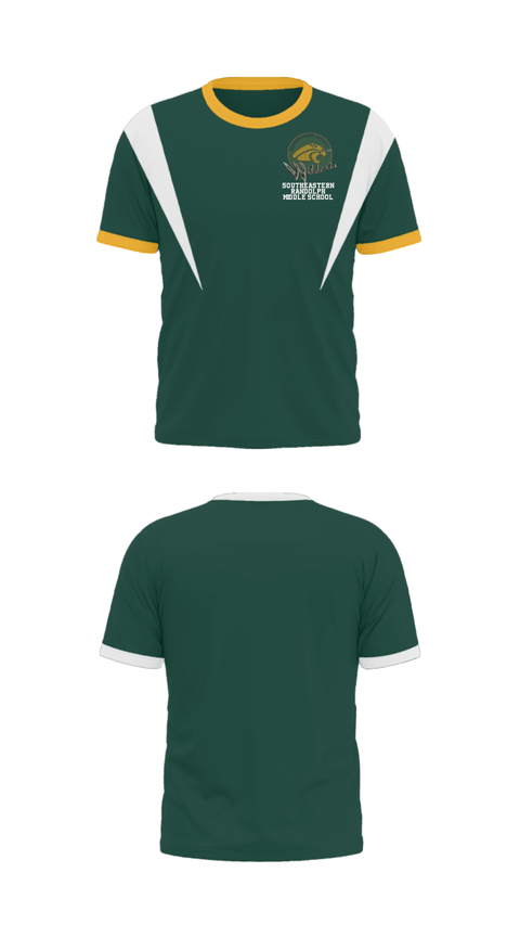 Short Sleeve Performance Shirt, Southeastern Randolph Middle School, Spirit Store, Teamtime, Team time, sublimation, custom sports apparel, team uniforms, spirit wear, spiritwear, sports uniforms, custom shirts, team store, custom team store, fundraiser sports, apparel fundraiser