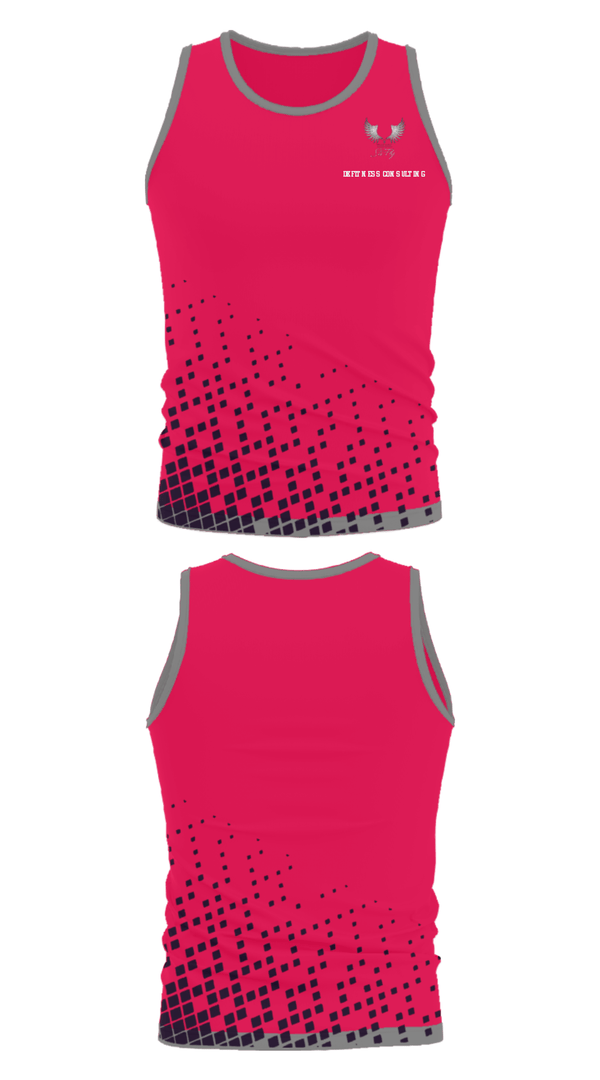 Tank Top, DK Fitness Consulting, , Teamtime, Team time, sublimation, custom sports apparel, team uniforms, spirit wear, spiritwear, sports uniforms, custom shirts, team store, custom team store, fundraiser sports, apparel fundraiser