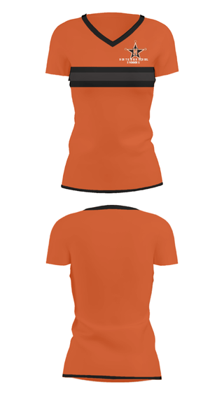Women's Short Sleeve Vneck Shirt, North High School Swimming, Swimming, Teamtime, Team time, sublimation, custom sports apparel, team uniforms, spirit wear, spiritwear, sports uniforms, custom shirts, team store, custom team store, fundraiser sports, apparel fundraiser