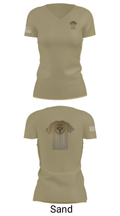 436 ces 36818837 Women's Short Sleeve V-neck Shirt - 44