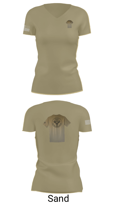 436 ces 36818837 Women's Short Sleeve V-neck Shirt - 44